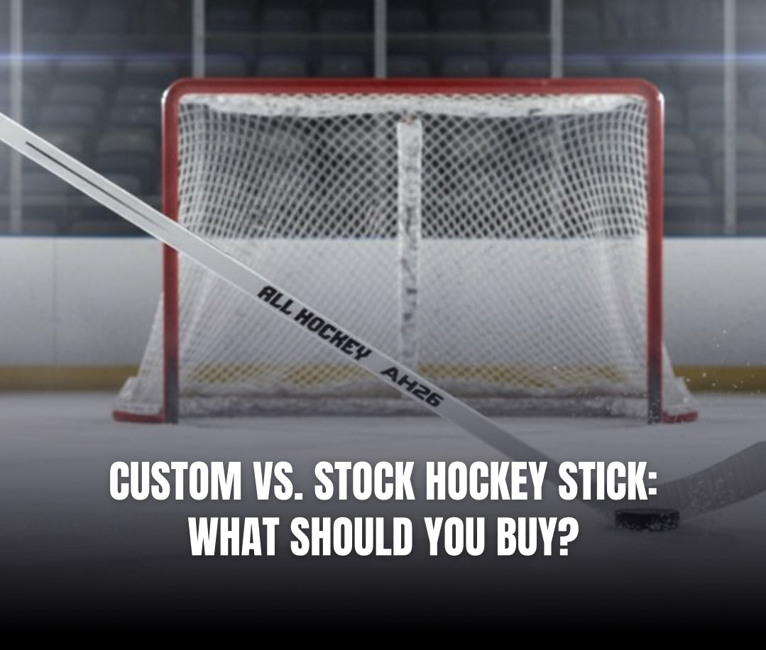 Custom vs. Stock Hockey Stick: What Should You Buy?